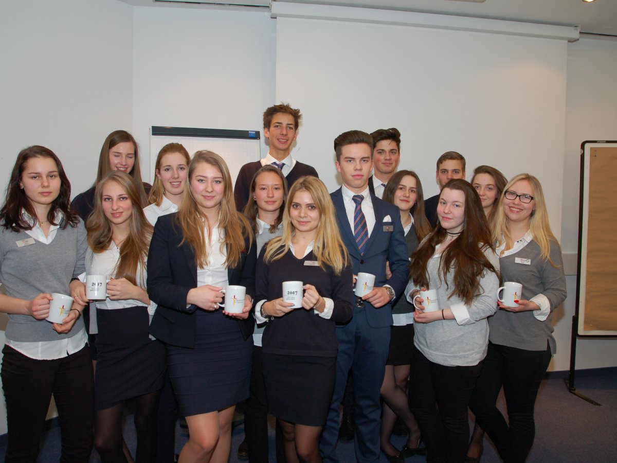 Die Klasse 4 HLA hat das Projekt realisiert.