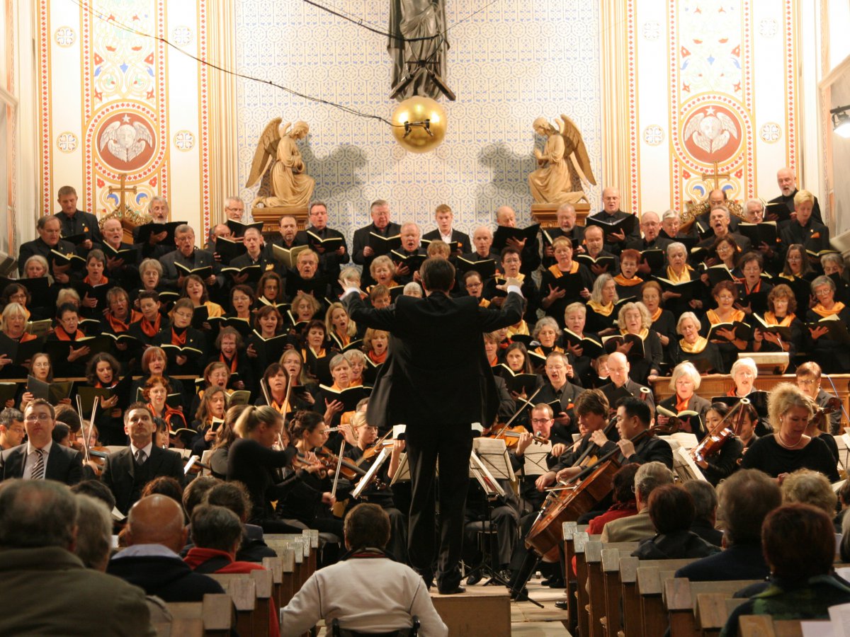 Die Wiener Evangelische Kantorei zeigt ihr Können in der Gumpendorfer Gustav-Adolf-Kirche.