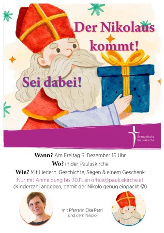Der Nikolaus kommt