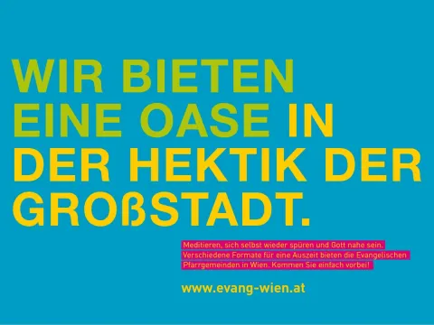 Evangelisch sein: Oase